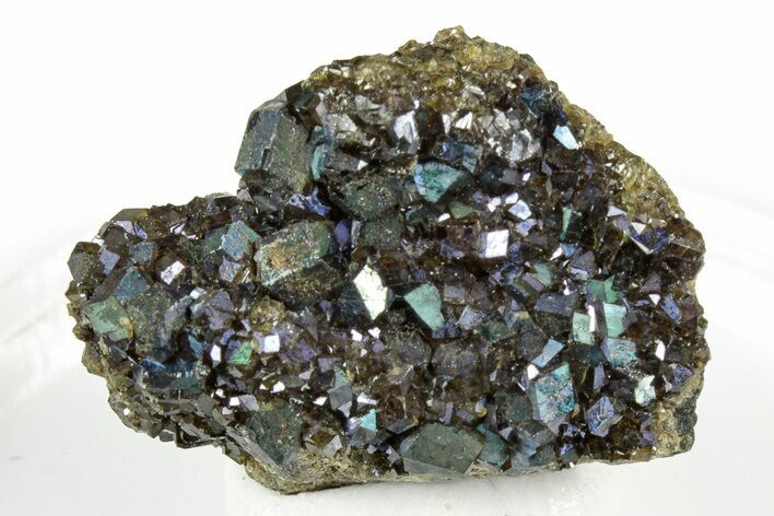 Iridescent, Rainbow Andradite Garnets - Norway #342325
